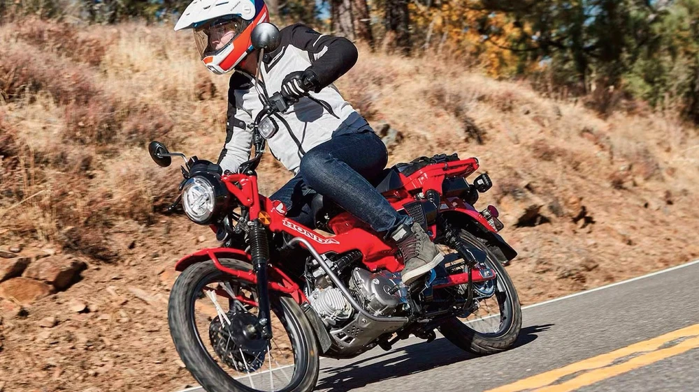 Xe máy có thiết kế vượt thời gian. Ảnh: Honda. Đây là mẫu xe máy Honda Mini mạnh mẽ.jpg