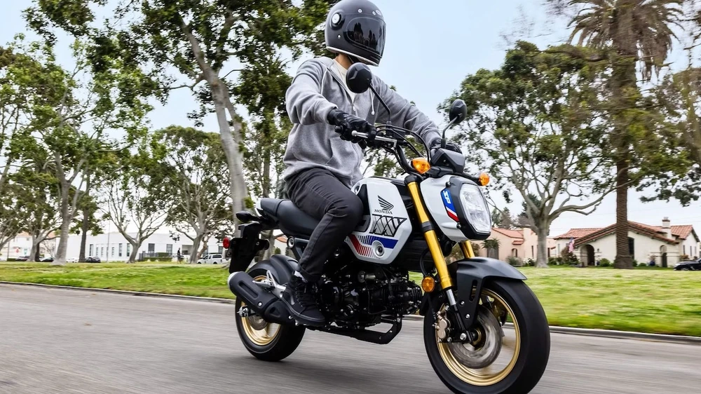 Đây là xe máy mini có công suất 9,9 mã lực. Ảnh: Honda. Đây là mẫu xe máy Honda Mini mạnh mẽ.jpg