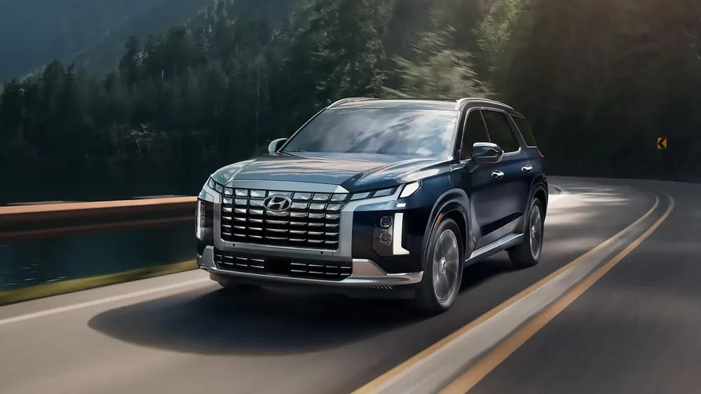 Đây là chiếc SUV lớn nhất mà Hyundai từng sản xuất. Ảnh: Hyundai. SUV vừa đáng tin cậy và nhanh chóng.jpg