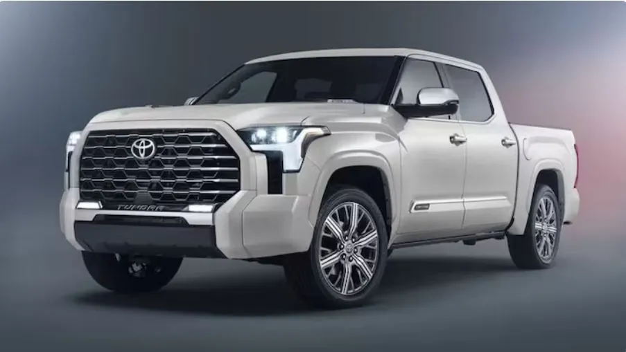 Đây là một xe bán tải cỡ lớn có cấp độ trang trí hoàn toàn mới. Ảnh: Toyota. Điểm danh những mẫu xe bán tải cỡ lớn sang trọng nhất thị trường.JPG