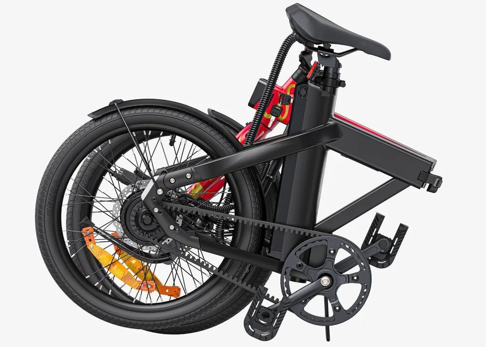 Độc đáo chiếc xe đạp điện gấp có giá 30 triệu đồng.jpg