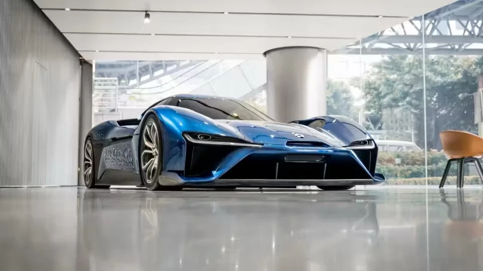 Xe điện Trung quốc này có tốc độ tối đa đạt 311 km/h. Ảnh: Nio. Top xe điện Trung Quốc có tốc độ tối đa cao nhất.jpg