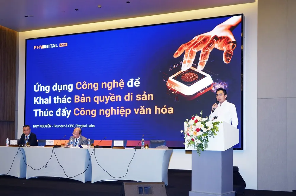 Phygital Labs là đơn vị tiên phong trong ứng dụng công nghệ để khai thác bản quyền di sản, thúc đẩy công nghiệp văn hóa. Ảnh: Phygital Labs. Ứng dụng công nghệ để khai thác bản quyền di sản, thúc đẩy công nghiệp văn hóa.jpg