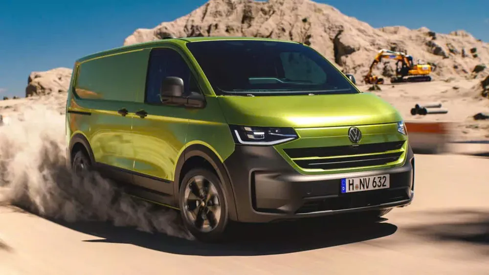 Mới đây thương hiệu Volkswagen vừa trình làng xe tải Transporter và Caravelle với các tùy chọn Diesel, PHEV và EV. Ảnh: Volkswagen. Volkswagen ra mắt xe tải Transporter và Caravelle với các tùy chọn Diesel, PHEV và EV.jpg