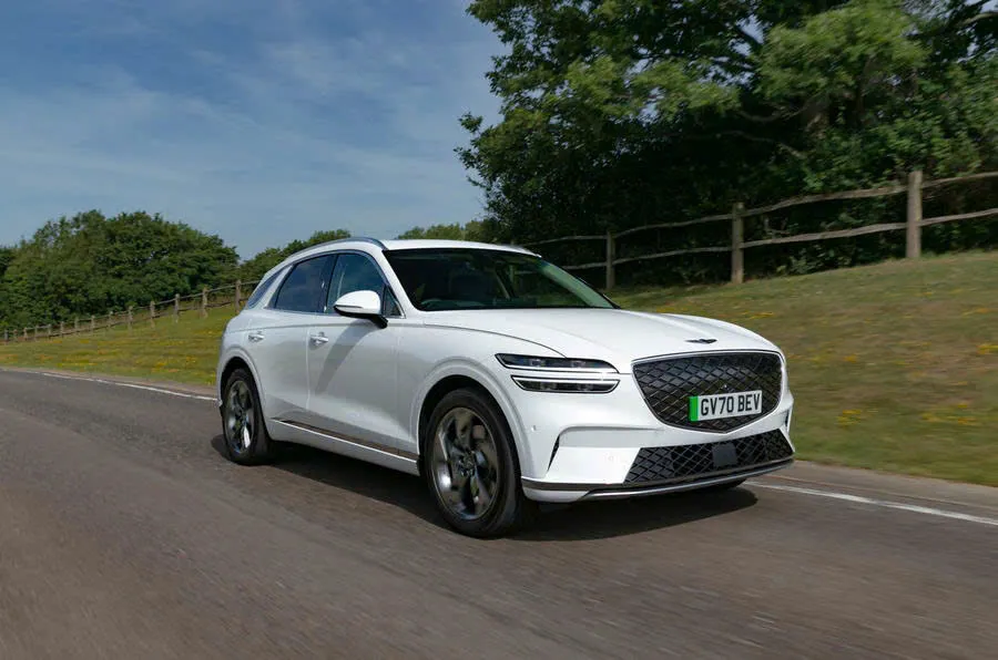 Xe SUV điện này chỉ có một phiên bản, với pin 77,4kWh có phạm vi hoạt động 451 km. Ảnh: Genesis. Những chiếc xe SUV điện tốt nhất được bán trên thị trường hiện nay.jpg