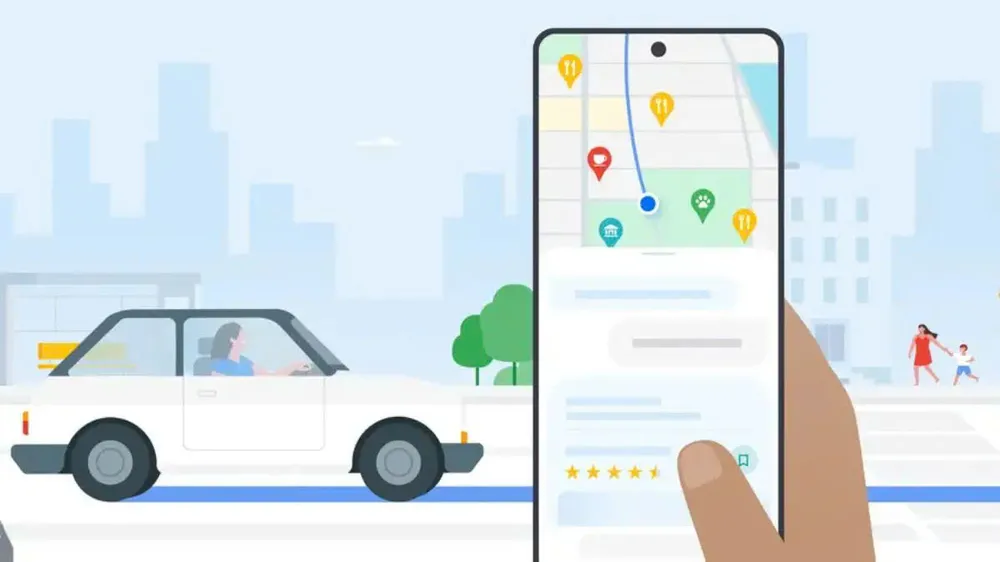 Google Maps có các tính năng mới được hỗ trợ bởi AI của Gemini.jpg