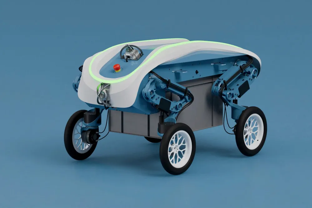 Điểm độc đáo của robot là nó có khả năng thực hiện nhiệm vụ này trong cả môi trường được kiểm soát lẫn môi trường không có cấu trúc rõ ràng.Ảnh: Leva. Robot vận chuyển Leva, hứa hẹn thay đổi ngành hậu cần.jpg