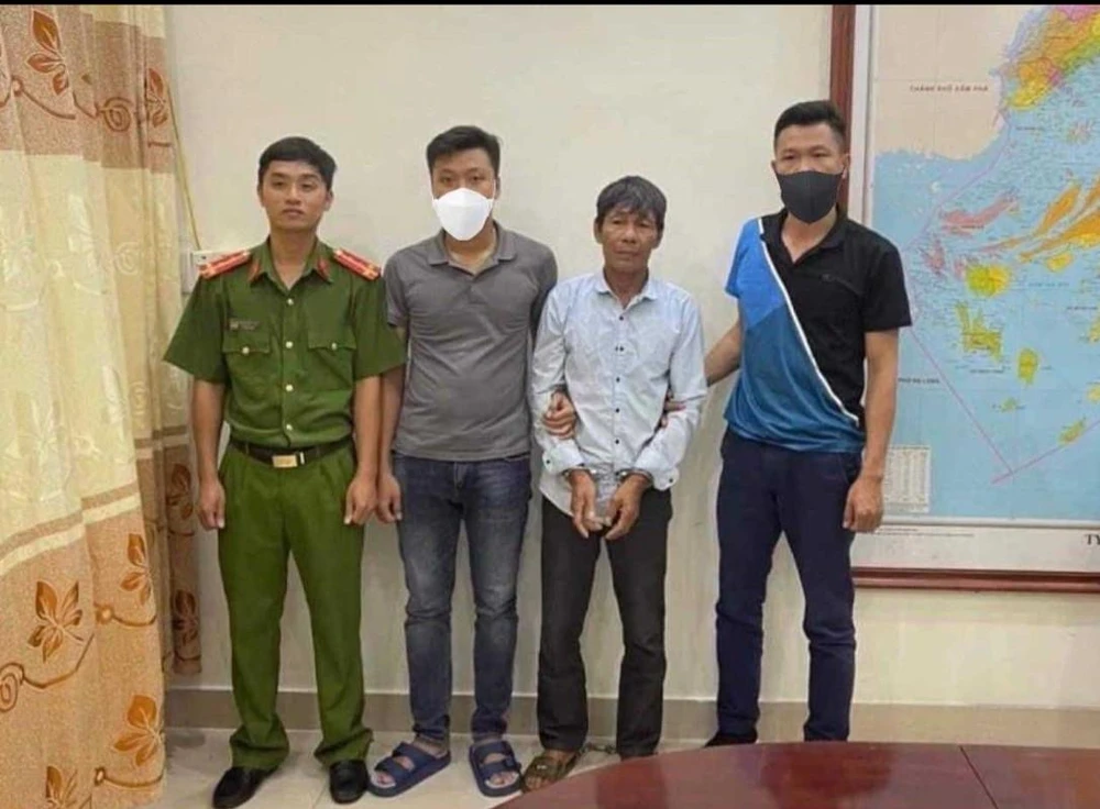 Đối tượng Lê Văn Thao bị bắt sau 38 năm lẩn trốn truy nã. Ảnh: CA