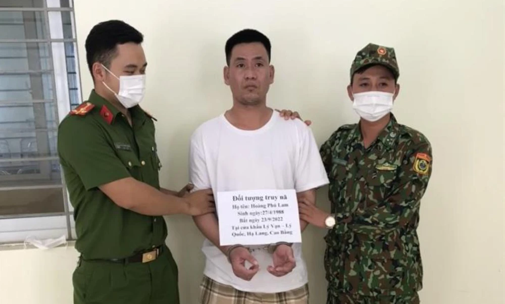 Bị can Hoàng Phú Lam đang bị Cơ quan Cảnh sát điều tra Công an TP Hải Phòng truy nã về tội giết người. Ảnh Nông Tuấn