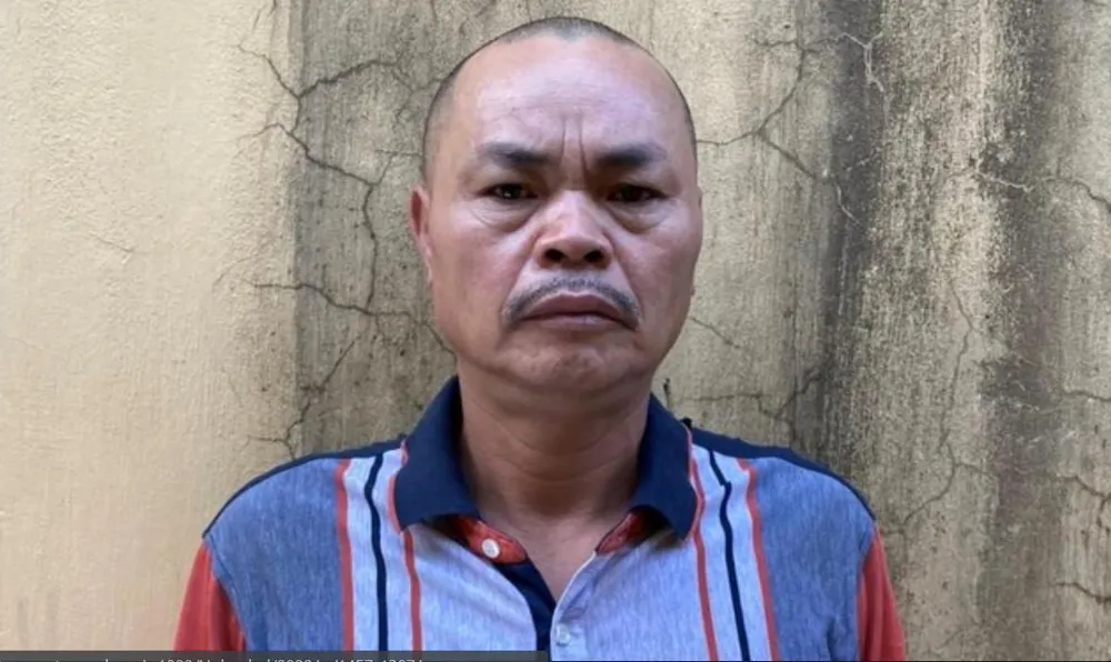 Nghi phạm Đỗ Quốc Anh tại Cơ quan CSĐT. Ảnh CA