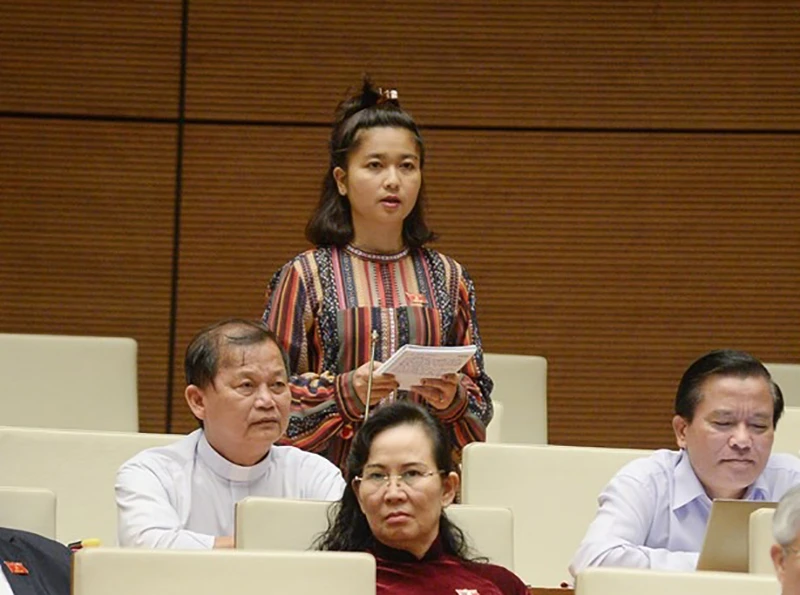 ĐB H’Bơ Khắp: 'Bộ trưởng có nghe nhưng không hiểu tôi hỏi gì' ảnh 1