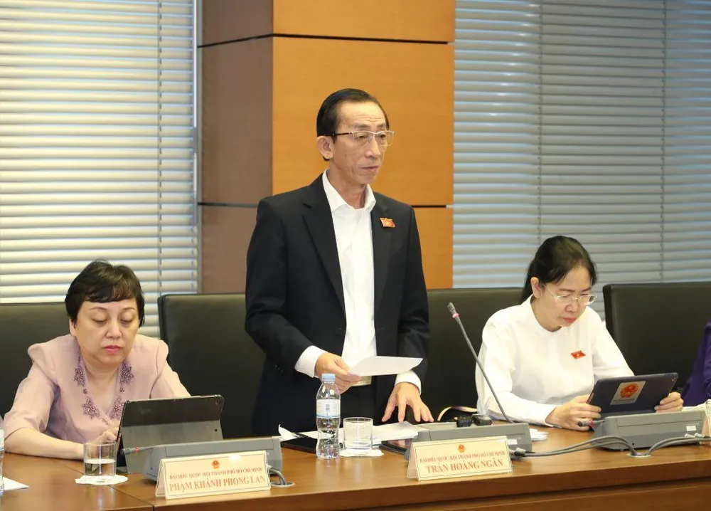 ĐB Trần Hoàng Ngân đề nghị thu hút chuyên gia đang làm việc trong bộ máy nhà nước về Ban Ma Thuột. Ảnh: QP