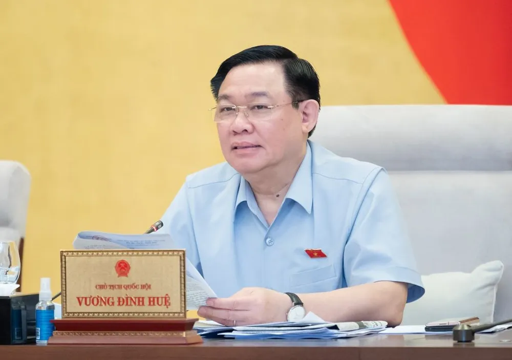 Chủ tịch Quốc hội nói kiểm toán cần công khai, minh bạch vì đó là vũ khí của kiểm toán. Ảnh: QH