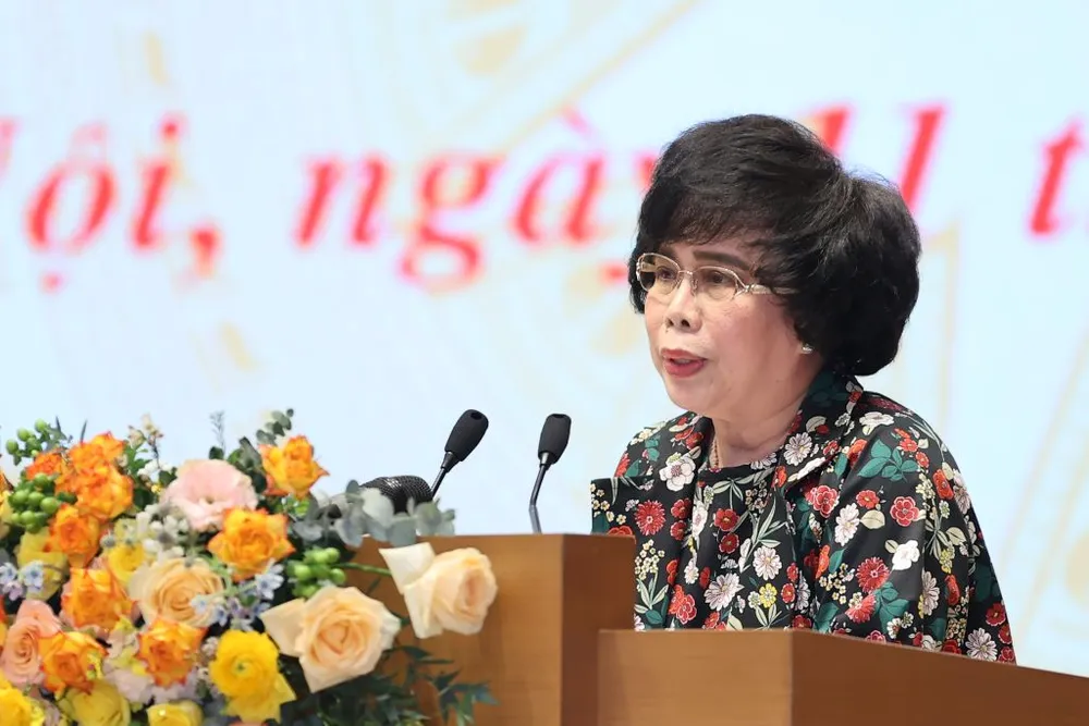 Bà Thái Hương, Chủ tịch Hội đồng chiến lược, Tập đoàn TH. Ảnh: VB thai-huong.JPG