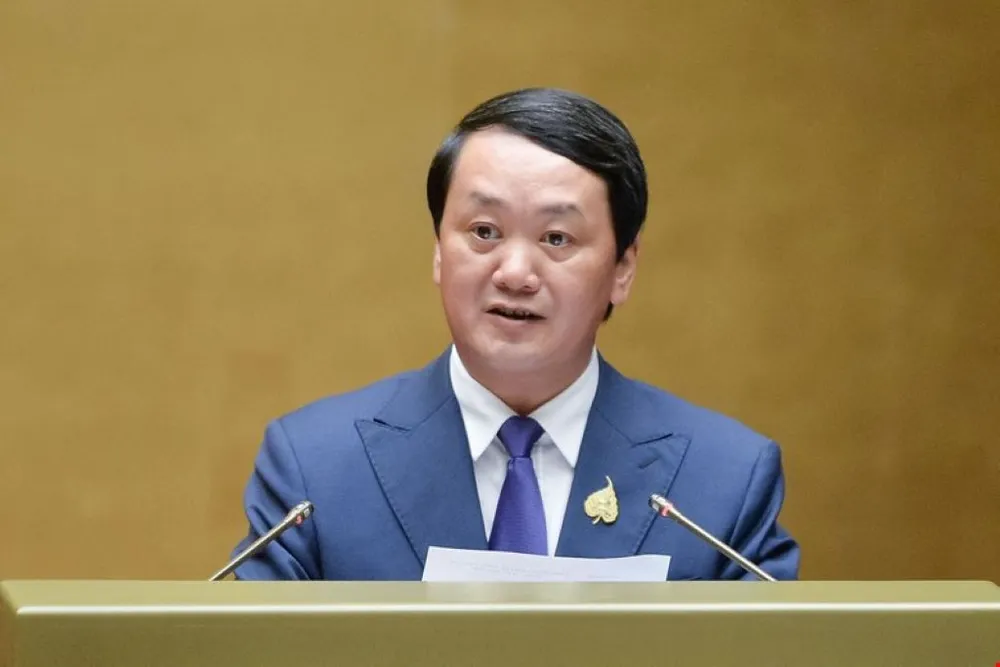 Bộ trưởng, Chủ nhiệm Ủy ban Dân tộc Hầu A Lềnh trình bày báo cáo Chương trình mục tiêu quốc gia vùng dân tộc thiểu số và miền núi cần thêm 4.142 tỉ đồng