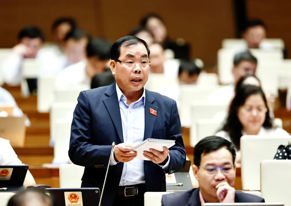 ĐB Nguyễn Quang Huân (Bình Dương) phát biểu. qh-huan-binh-duong.jpg