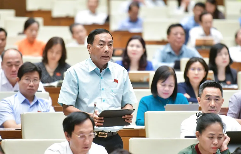 Đại biểu Quốc hội Phạm Văn Hòa Ảnh: QH cán bộ