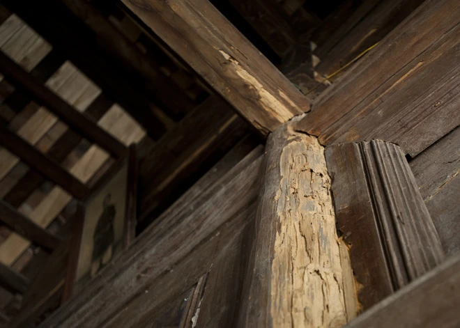 Ngôi nhà 300 năm cổ kính của quan Đốc học ở làng Đường Lâm ảnh 12