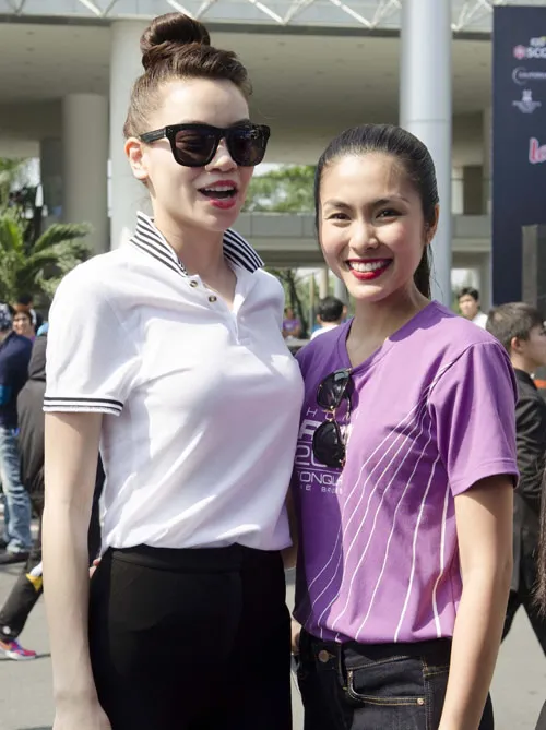 Tăng Thanh Hà lộ nếp nhăn, chân khẳng khiu gân guốc khi giảm cân 2