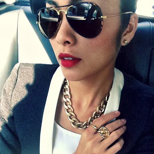 Tăng Thanh Hà lộ nếp nhăn, chân khẳng khiu gân guốc khi giảm cân 5