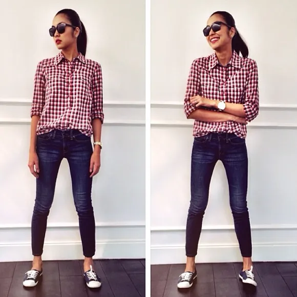 Tăng Thanh Hà lộ nếp nhăn, chân khẳng khiu gân guốc khi giảm cân 11