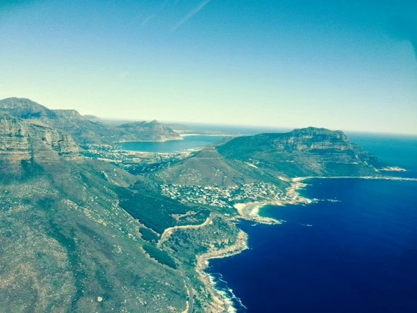 Thu Minh đi trực thăng để ngắm cảnh đẹp Nam Phi ảnh 5