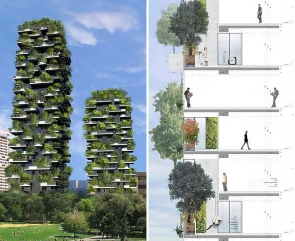 6.) Stefano Boeri’s Urban Vertical Forest