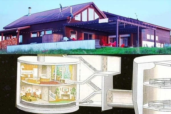 This house is extremely secluded.