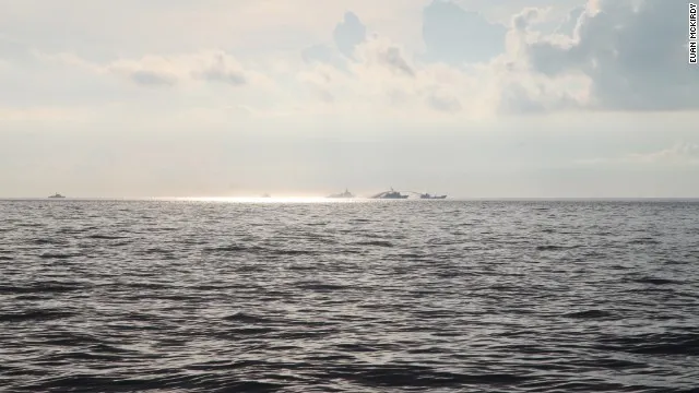 Sự kiên cường của Cảnh sát biển Việt Nam qua loạt ảnh CNN ảnh 5