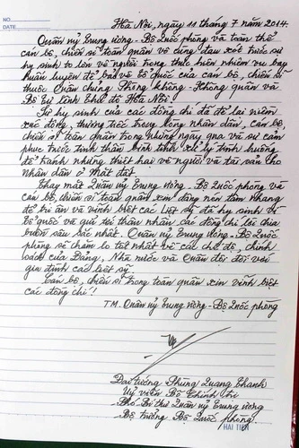 Những hình ảnh xúc động tại lễ truy điệu 18 chiến sĩ hy sinh ảnh 9