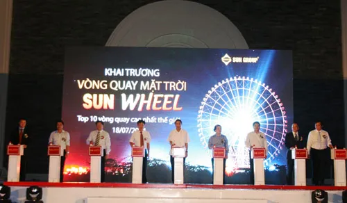 Đà Nẵng: Khai trương vòng quay khổng lồ top 10 thế giới ảnh 1 - 1
