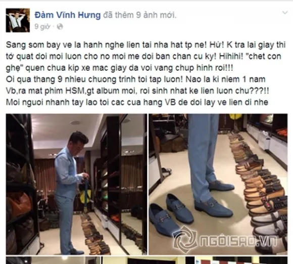 Đàm Vĩnh Hưng bị 'bóc mẽ' nói dối việc tìm lại giày trăm triệu bị mất