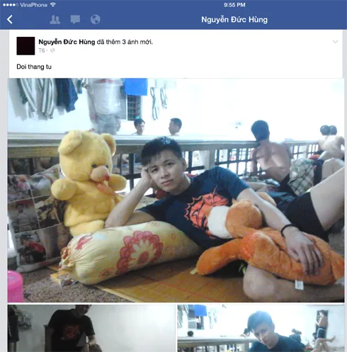 Phạm nhân đăng ảnh “tự sướng” ở trong tù lên Facebook? ảnh 4
