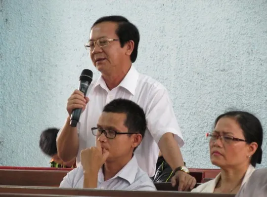 Ông Trần Thế Vinh, nguyên Giám đốc Sở Kế hoạch và Đầu tư tỉnh Gia Lai phủ nhận việc giúp đỡ một dự án nào