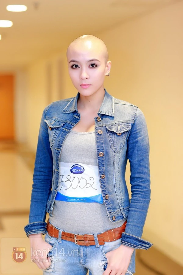 “Mỹ nhân đầu trọc” gây ấn tượng mạnh tại vòng loại “Vietnam Idol“ ảnh 3