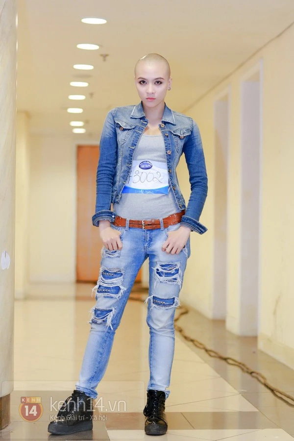 “Mỹ nhân đầu trọc” gây ấn tượng mạnh tại vòng loại “Vietnam Idol“ ảnh 8