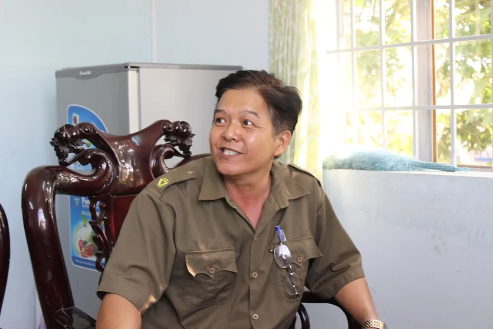 Phó Công an xã Tóc Tiên xác nhận có nhận tin báo từ anh Toàn hồi tháng 6/2014