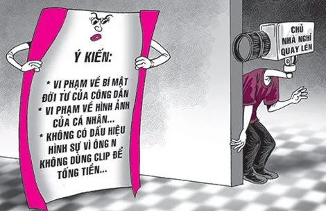 Tranh cãi quyết liệt vụ chủ nhà nghỉ đặt máy quay phim lén ảnh 4