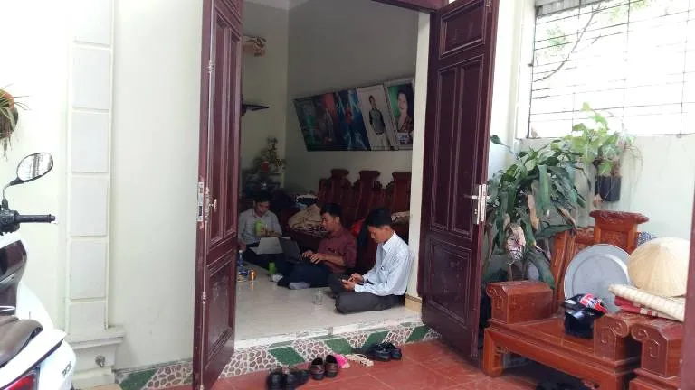 Chùm ảnh gia đình ông Đoàn Văn Vươn vui mừng nghe tin đặc xá ảnh 3