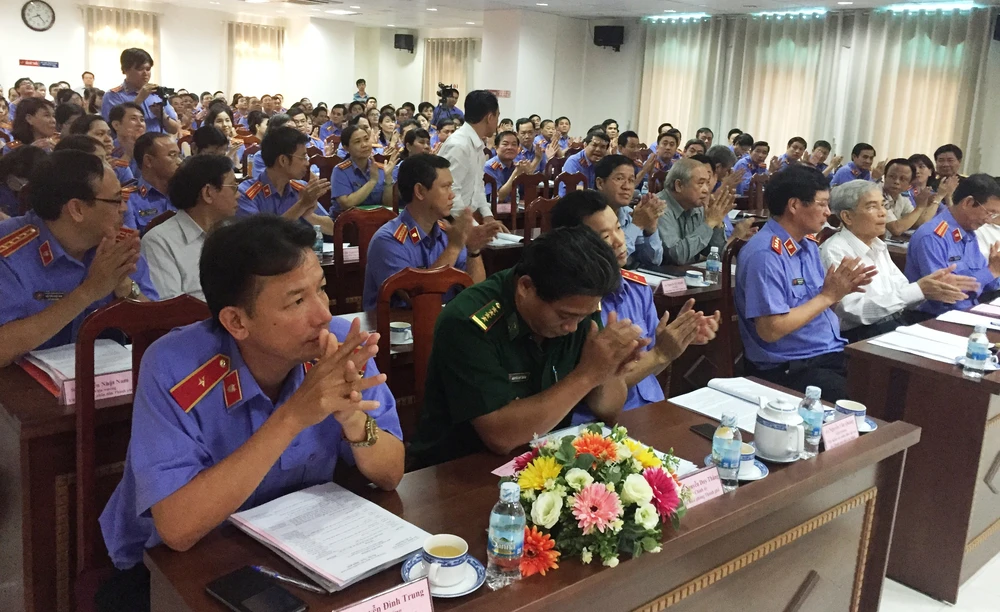 Án oan Pháp Luật TP.HCM phản ánh được đưa vào tổng kết ngành kiểm sát ảnh 1