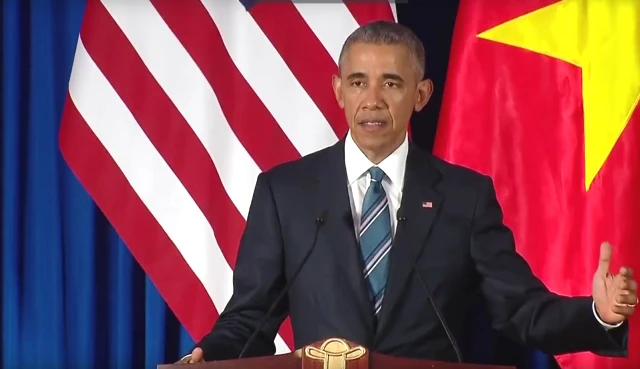 Tổng thống Obama công bố gỡ bỏ cấm vận vũ khí đối với Việt Nam ảnh 9