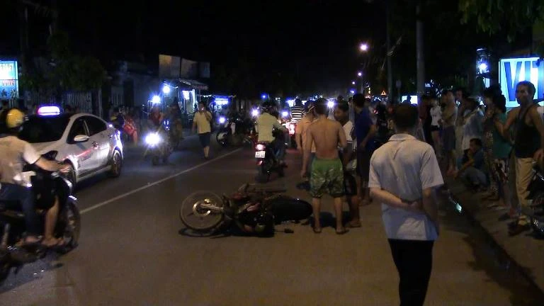 Hiện trường vụ tai nạn