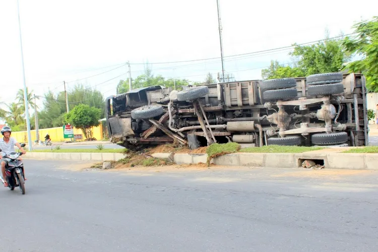 Hiện trường vụ tai nạn