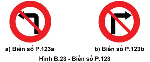 Từ 1-11: Thay đổi biển giao thông cấm rẽ, quay đầu xe ảnh 1 Theo quy định cũ, nếu thấy hai biển báo này các loại xe cũng không được phép quay đầu xe