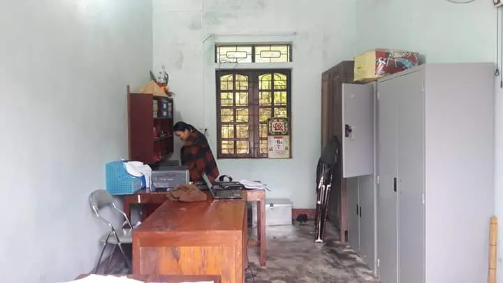 Kỳ lạ trộm chỉ lấy sổ bảo hiểm của cán bộ xã ảnh 1 Hiện trường vụ việc