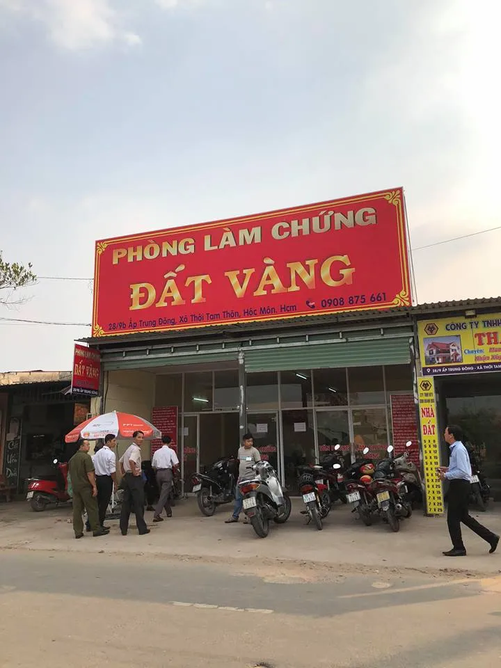 Phát hiện 1 công ty có dấu hiệu hành nghề công chứng trái phép ảnh 1