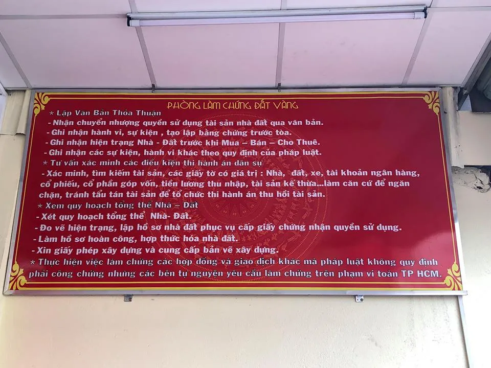 Phát hiện 1 công ty có dấu hiệu hành nghề công chứng trái phép ảnh 3