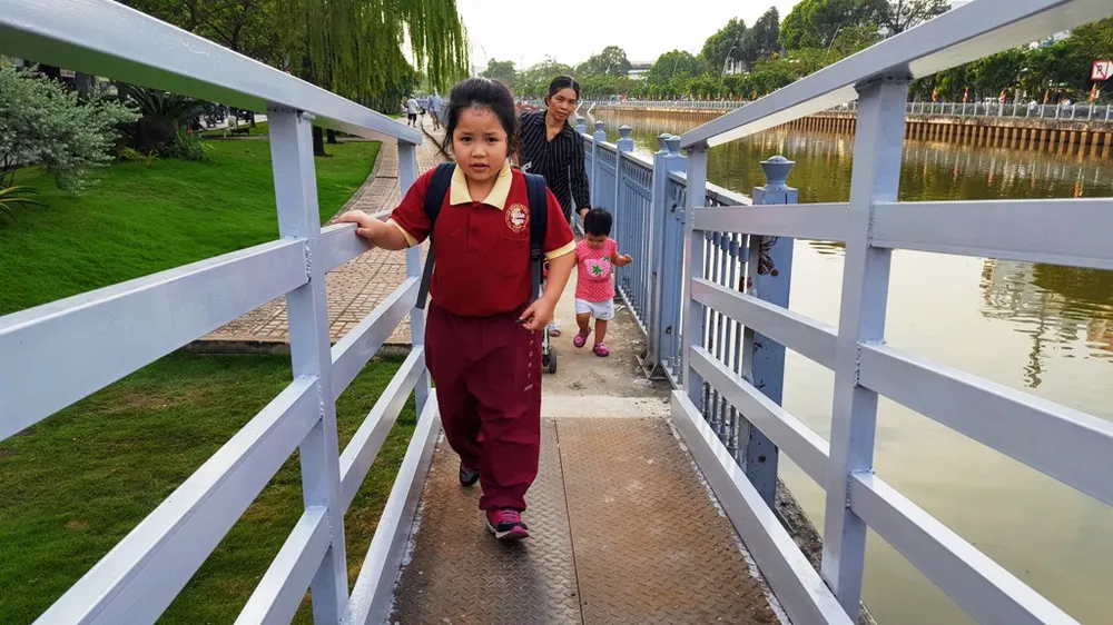 Đường bộ hành, nối đôi bờ vui ảnh 5