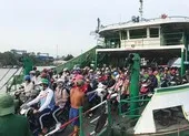 Nóng: Phà Cát Lái lại hoạt động bình thường