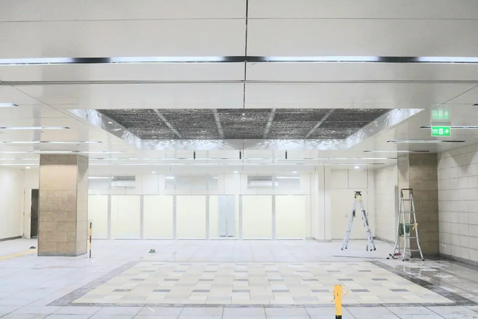 Metro 1: Tầng B1 ga Nhà hát TP đã hoàn thiện cơ bản ảnh 6